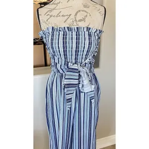 Sunday Up Womens Jumpsuit Medium Bohemian Beach Coastal Cowgirl Y2k 90's Preppy thumbnail 6