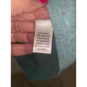 Banana Republic Women's Blue‎ Pullover Sweater Size Medium Long Sleeve thumbnail 3