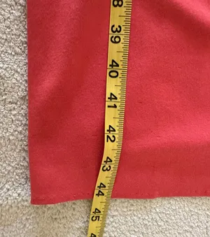 Handmade New Woman’s 100% Viscose Orange Long Dress, Sz S/M thumbnail 8