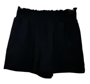 1. State‎ Black Smocked Waist Wide Leg Shorts XS Polyester Dressy Casual thumbnail 1
