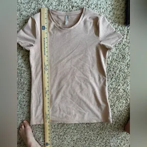 Banana‎ Republic blush sparkle top, M thumbnail 6