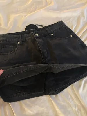 White Fox Mini Skirt Boutique Black thumbnail 4