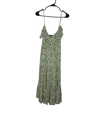 ✨J.Crew Floral Tiered Midi Dress Size S✨‎ thumbnail 3