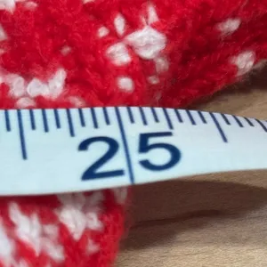 Old Navy SoSoft Fair Isle Mock Neck Sweater Red White Women’s L Holiday thumbnail 11