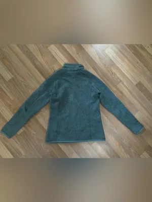 Patagonia Women's Quarter-Zip Fleece Pullover in Heather Blue — Size Small thumbnail 3