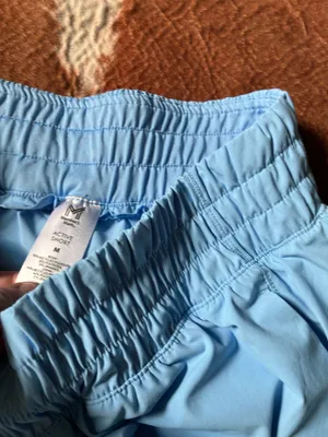 Members Mark light blue workout shorts size medium Liner is cute other than that great condition thumbnail 3