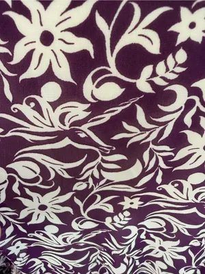 Maje Ronirique Maxi Dress Women's Purple midi‎ dress unicorn floral XL thumbnail 6