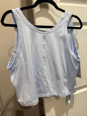 Lululemon It’s A Tie Tank Top Light Blue thumbnail 1