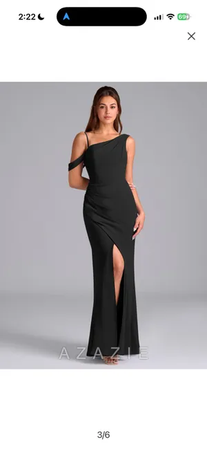 Azazie Bridesmaid Dress Chiffon thumbnail 3
