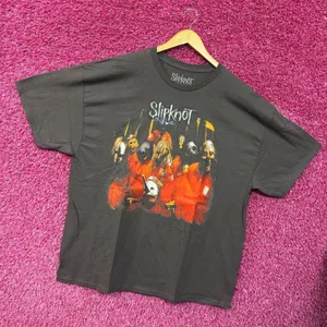 Slipknot Self-Titled Album Cover Heavy Metal Band Tee XXL thumbnail 3