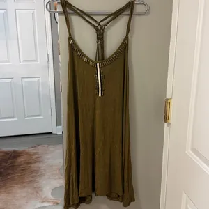 NWT Pol Boho Beaded Mini Dress M thumbnail 2
