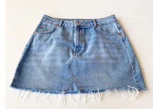 Topshop MOTO Denim Mini Skirt thumbnail 2