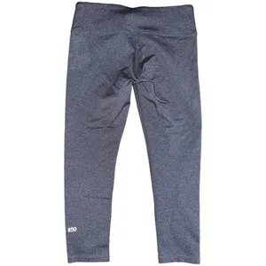 Splits59 Women’s Size M Charcoal Gray Left Hip Heart Capri Cropped Leggings thumbnail 3