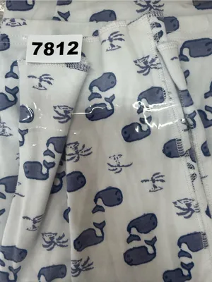 Roller Rabbit Pajama Pants Womens M White Whale Print Pima Cotton Pull On Lounge thumbnail 4