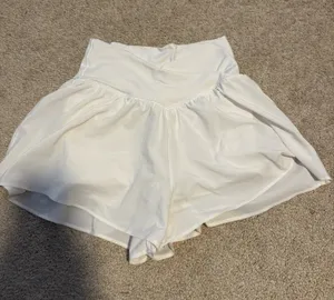 White Flowy OFFLINE by Aerie Shorts thumbnail 1