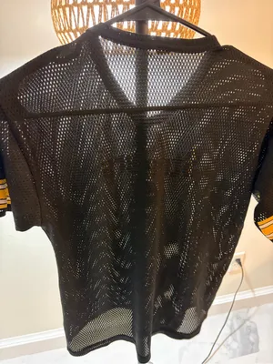 Steelers Black Mesh Jersey Top thumbnail 3