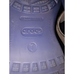 Crocs Womens Blue Thong‎ Sandals 7 thumbnail 6