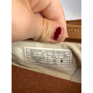 Vionic McKenzie Suede Loafers Brown Scalloped Trim Moc Toe‎ Slip On women's 9.5 thumbnail 10