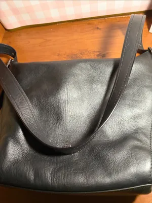 Coach Black Leather Shoulder Hobo Bag thumbnail 10