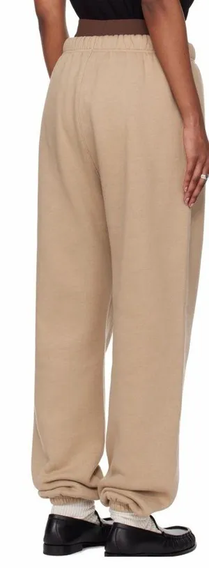 Fear of God Essential fleece Sweatpants color beige, straight leg size M Unisex thumbnail 2