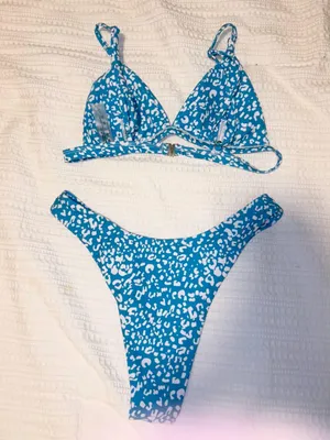 Shein Bikini Set Blue thumbnail 2