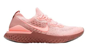 Nike pink/ peach running shoes thumbnail 1