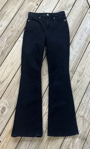 Banana Republic Factory Women's Black Slim Flare Jeans Size 25/0 thumbnail 1