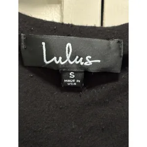 Lulus Bodysuit Long Sleeve Scoop Thong Back Size Small Snap Crotch‎ Soft thumbnail 2