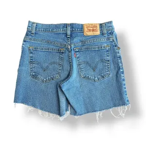 Levi’s‎ Vintage Cut Off Denim Shorts Womens Size 8 Blue Streetwear Y2K thumbnail 6