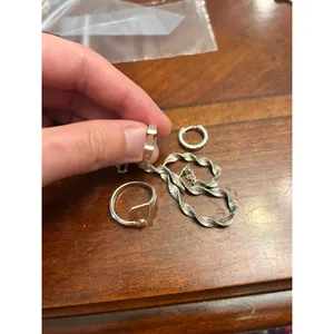 11.18g h51 jewlery scrap fix bracket ring earring thumbnail 3