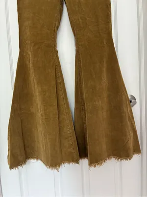 Free People We The Free Just Float On Cord Flare Pants, Velvet Corduroy thumbnail 3