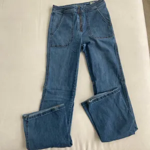 Free People High Waisted Flare Jeans thumbnail 1