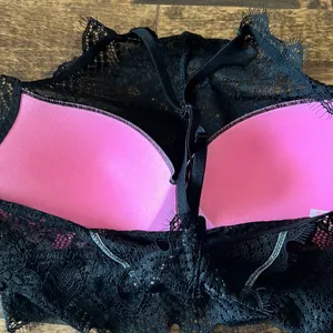 VS PINK High Neck Racerback Underwire Padded Bralette Size Small thumbnail 5