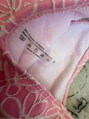 Pink & White Floral Bikini Set thumbnail 13