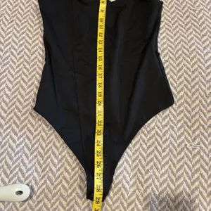 Abercrombie & Fitch Black Bodysuit Women’s M Soft AF Collection Square Neck thumbnail 3