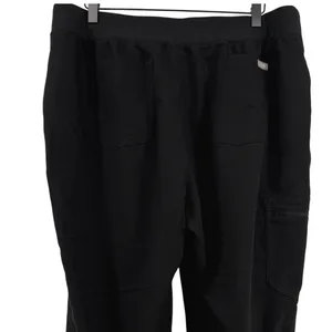 Figs Zamora Jogger Scrub Pants Black Women XXL Pockets RN MD RT Medical 1000208 thumbnail 4