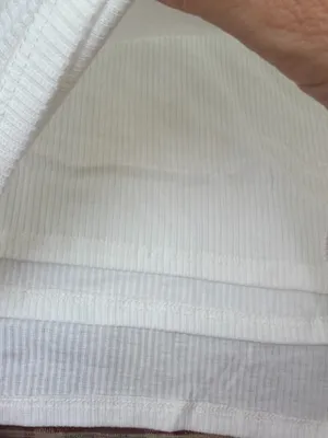 Pinkblush White Ribbed Sleeveless Midi Dress thumbnail 3