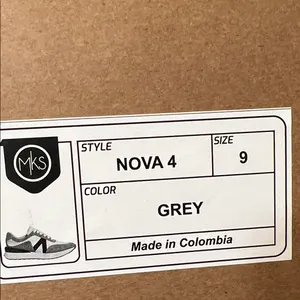 Elegant Women's Sneakers in White, Gray, and Black thumbnail 3