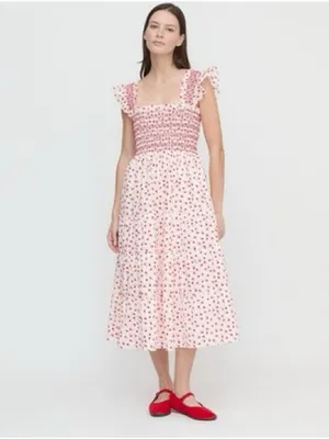 HILL HOUSE- Ellie Nap Dress Lots Of Hearts, S thumbnail 3
