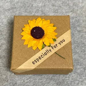 Bee Kind Sunflower‎ Locket Necklace Women Goldtone You Are My Sunshine NIB Gift thumbnail 7