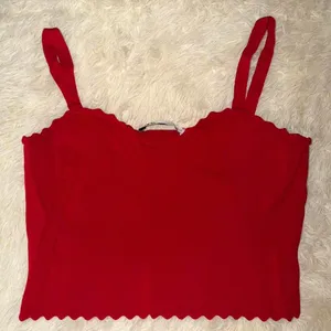 Zara Red Tank Top Size Medium thumbnail 1