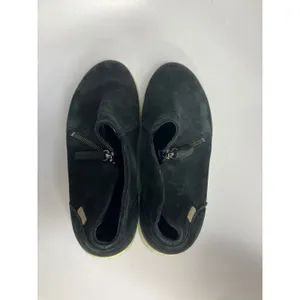 ECCO‎ Soft 7 High Top Sneakers Womens 41 Black Good Suede Side Zip Slip On thumbnail 5