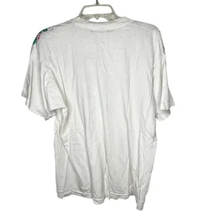 Vintage Hand Painted Parrot Renee Womack‎ T-Shirt thumbnail 4