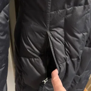 Eddie Bauer Women’s Size M Lodge Down Parka Coat Long Style 7494 Black thumbnail 4