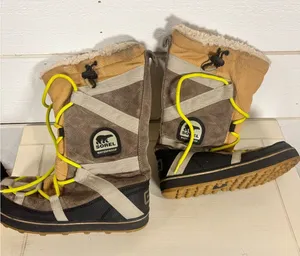 SOREL Explorer winter waterproof boots NL1977 Women's size 8 browns thumbnail 1