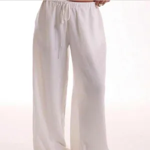 SheIn White Linen Pants thumbnail 6