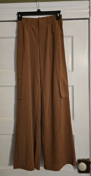 aerie Relaxed Cargo Pants in Caramel XS thumbnail 1