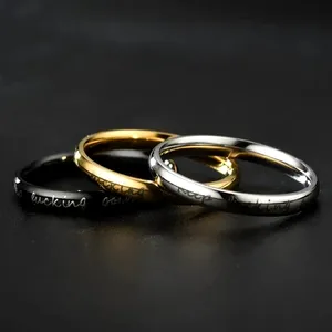 Unisex Minimalist Inspirational 'Keep F*ck*ng Going' SS Ring Size 9 Silver thumbnail 4