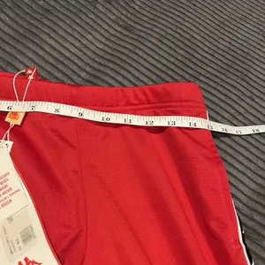 Kappa Track Pants Womens XSmall Red Elastic Waist Low-Rise Performance Pull On thumbnail 9