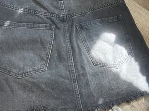 We the Free black denim skirt size 27 thumbnail 7